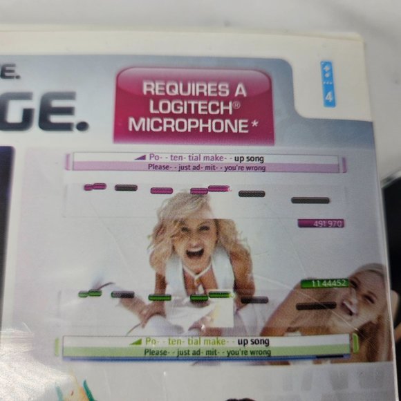 WII Disney Sing It Video Game Microphone CD Disc Along Song Logitech Karaoke - Picture 8 of 10